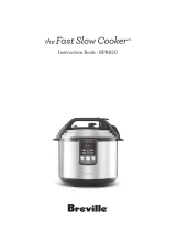 Breville The Fast Slow Cooker BPR650 Owner's manual