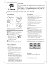 Tommee Tippee Ultra Bottle and Teat User manual