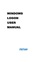 Feitian Windows Logon User manual