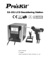 ProsKit Pro’sKit SS-331 LCD Desoldering Station User manual