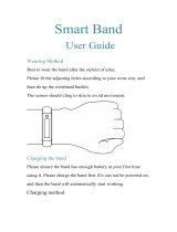 Yoho Smart Band Owner's manual