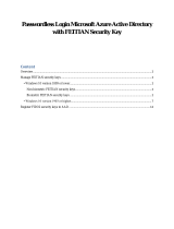Feitian Passwordless Active Directory Login Directory