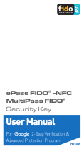 Feitian ePass FIDO-NFC MultiPass Security Key User manual