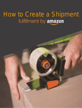 Amazon How to Create a Shipment – FBA Owner's manual