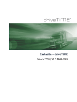 Cartasite driveTIME ELD iOS & Geometris User manual