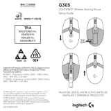Logitech G305 Lightspeed Wireless Gaming Mouse User manual