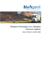 BLUAGENT TECHNOLOGIES BluAgent ELD Android & BAFX/ELM327 User manual