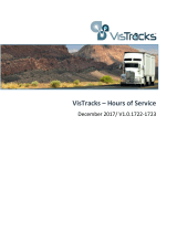 TrackM2M.com TrackM2M-VisTracks ELD-VTGM00-A User manual