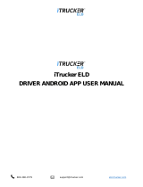 iTrucker Corp iTruckerELD IOSIX-WBG User manual