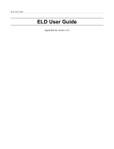 2701545 Canada Logbooks ELD100 User manual