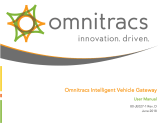 Omnitracs Intelligent Vehicle Gateway IVG User manual