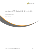 Omnitracs XRS ELD SYSTEM XRS User manual