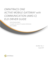 Omnitracs One Active Mobile Gateway User manual