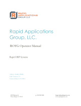Rapid Apps Group Rapid On The GO! Rapid GO! Tab User manual