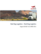 Red Dog Logistics Red Dog Elog RD0001 User manual