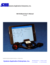 Systems Application Enterprises SAE OnBoard SAE OnBoard User manual