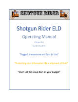 Messenger Terabit Networks Shotgun Rider SR1 User manual