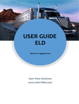 Start Fleet ELD CalAmp V-Series™ User manual