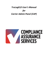 Compliance Assurance Services TruLog TL-001 User manual