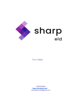 Sharp ELD (for iOS) PT30 User manual