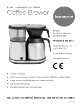 Bonavita BV1900TS-CEB User manual