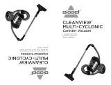 Bissell 3003 Series CleanView Multi-Cyclonic Canister Vacuum User guide