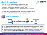 AnyWhere Monitors Quick setup guide