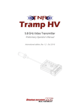 Video Transmitter TNT Tramp HV 5.8 GHz Owner's manual