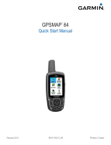 Garmin GPSMAP 64 Quick start guide