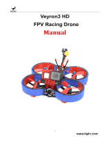 HGLRC Veyron 3 HD FPV Racing Drone User manual