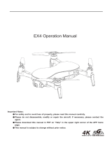 EachineEX4 RC Drone Operation