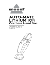 Bissell 2284W Auto-Mate Lithium ION Cordless Hand Vac User guide