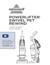 Bissell 2259 Series PowerLifter Swivel Pet Rewind User guide