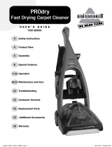 Bissell PROdry 7350 series Owner's manual