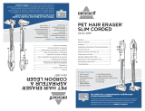Bissell 2897 Series Pet Hair Eraser Slim Corded User guide