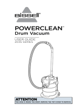 Bissell 2035 Series Powerclean Drum Vacuum User guide
