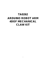 Robot ARMTA0262 Arduino 4 DOF Mechanical Claw Kit