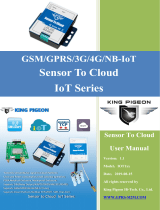 King Pigeon GSM/GPRS/3G/4G/NB-IoT Sensor To Cloud IoT Series User manual