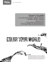 TCL W8U39S3600 User manual