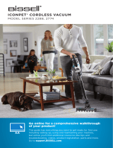 Bissell 2288 Series Iconpet Cordless Vacuum Cleaner User guide