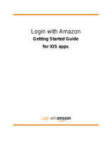 Amazon Login Owner's manual