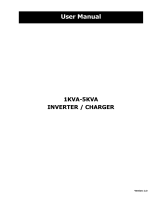 Sumry 1KVA-5KVA Inverter Charger Owner's manual