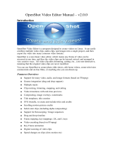 Software OpenShot Video Editor Owner's manual