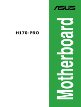 Asus H170-PRO Motherboard User manual