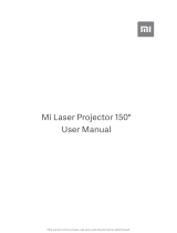 We Fengmi Technology Mi Laser Projector 150" User manual