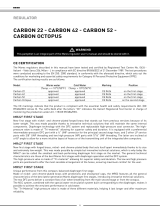 Mares Carbon 22 - Carbon 42 - Carbon 52 - Carbon Octopus Owner's manual