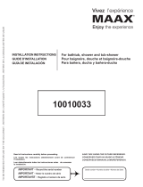 MAAX 101140-L-000-001 Stamina 48-II (1-Piece) Installation guide