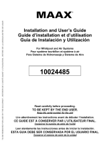 MAAX 101097-L-000-001 Figaro I Installation guide