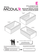 MAAX 410012-L-000-001 ModulR 6032 wall mounted Installation guide