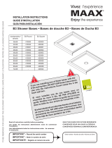 MAAX 420036-501-001 B3Square 6042 Installation guide
